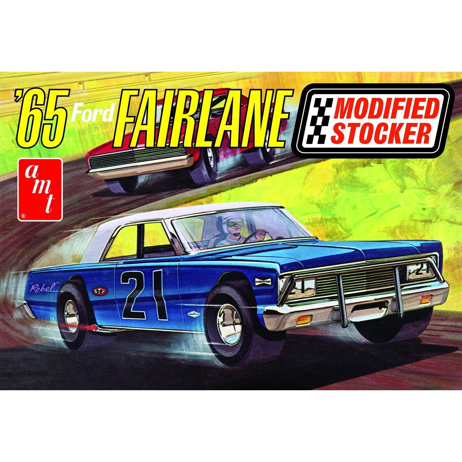 1965 Ford Fairlane Modified Stocker 1/25 Model Car Kit by AMT