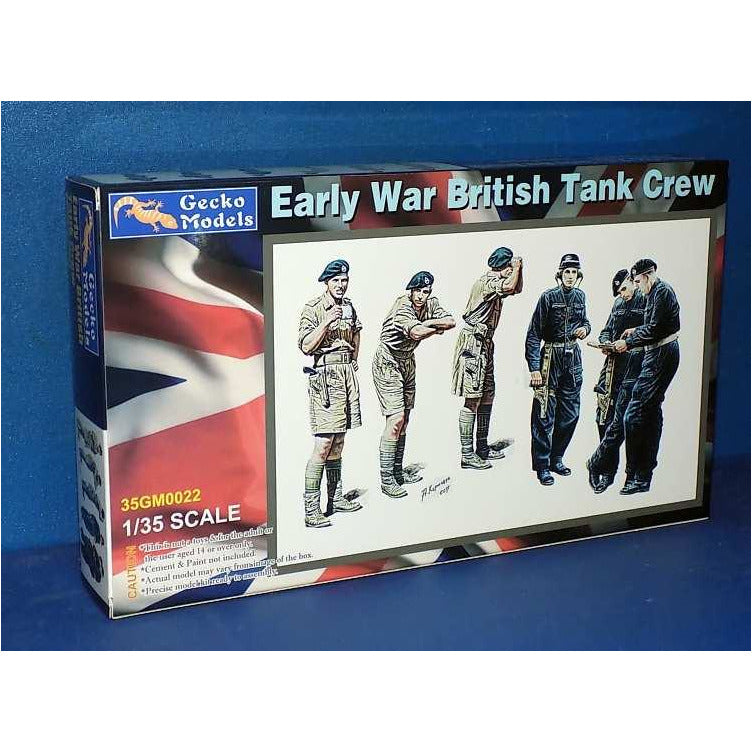 1/35 Early War British Tank Crew