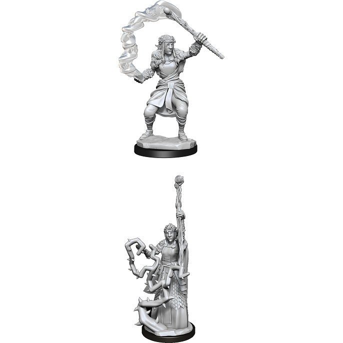 D&D Unpainted Mini - Firbolg Druid Female 90146