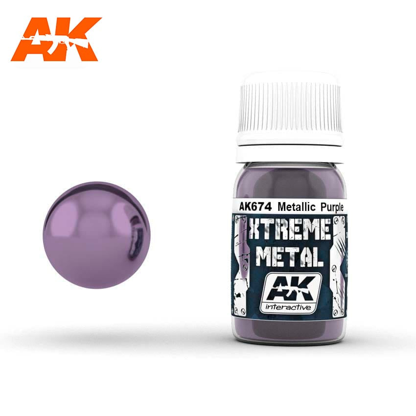 AK-674 Xtreme Metallic Purple