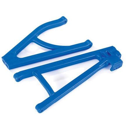 TRA8634X Suspension arms, blue, rear (left), heavy duty, adjustable wheelbase (upper (1)/ lower (1))