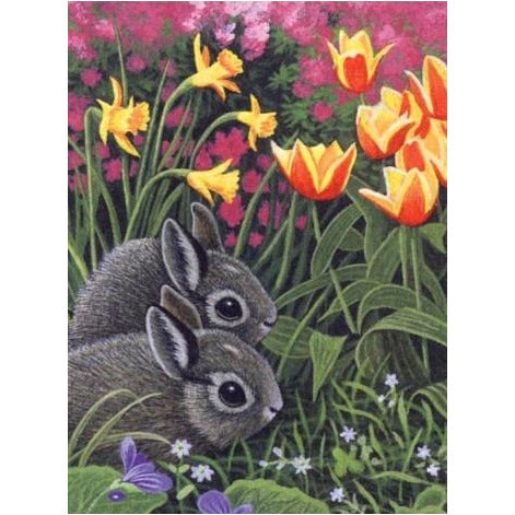 Royal & Langnickel Paint by Numbers Spring Bunnies