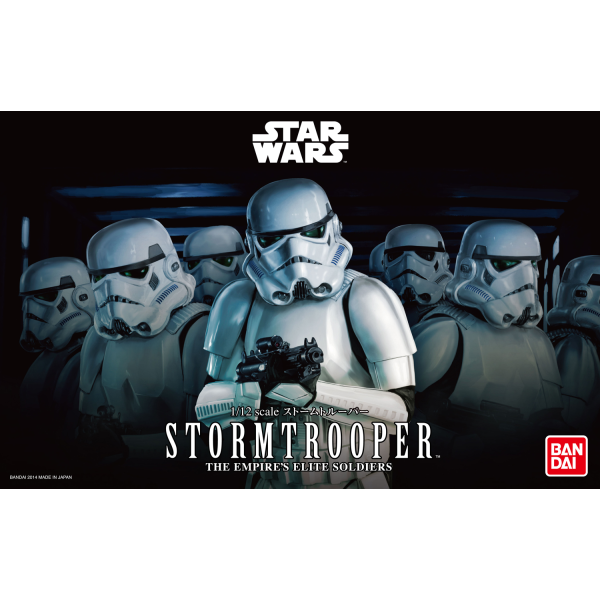 Star Wars Imperial Stormtrooper 1/12 Action Figure Model Kit #0194379 by Bandai