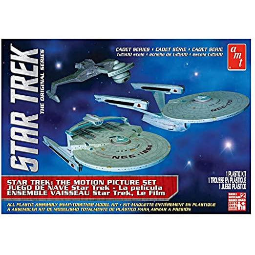 Cadet Series (Set of 3 Models) Star Trek The Original Series Model Kit #763 by AMT