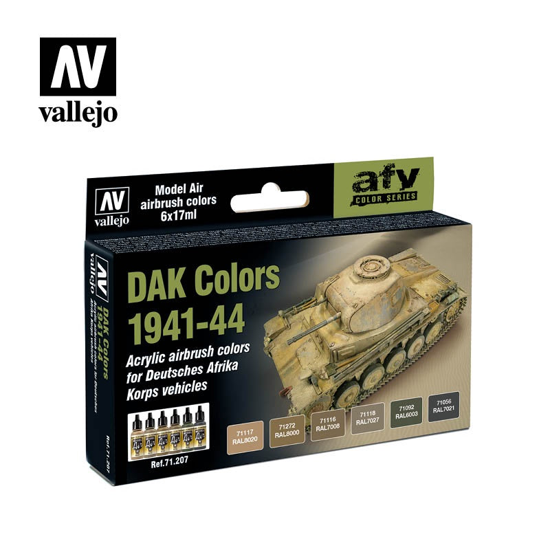 VAL71207 DAK Colours 1941-1944 Paint Set