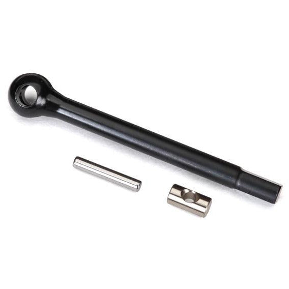 Traxxas Axle shaft, front (left)/ drive pin/ cross pin . TRA8228