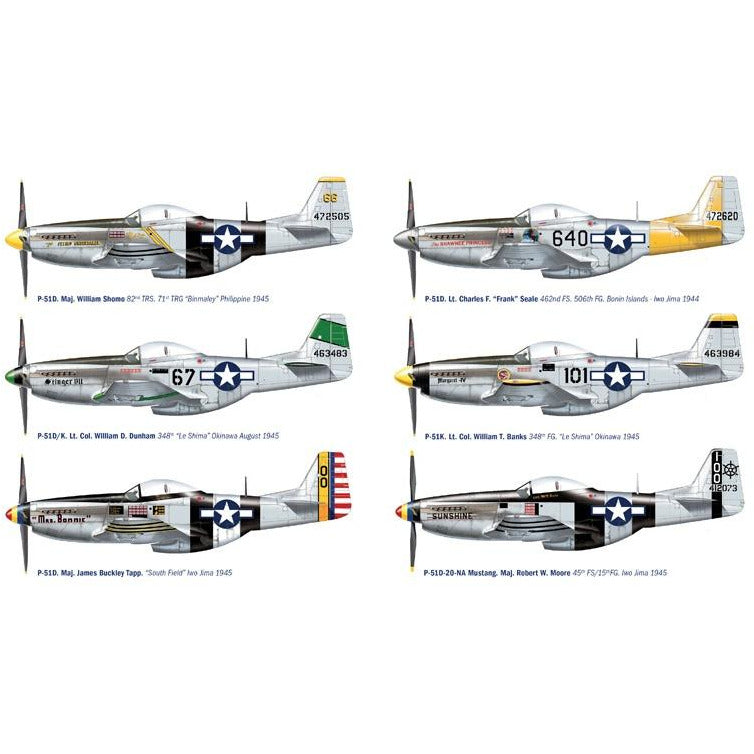 P-51D/K Pacific Aces 1/48 by Italeri