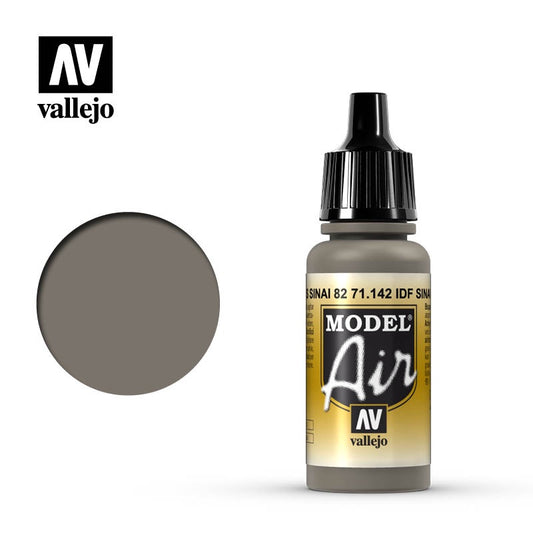 Vallejo Model Air 71.142 IDF Sinai Grey 82 17mL