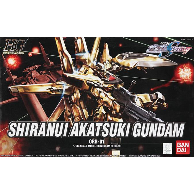 HG 1/144 SEED #38 ORB-01 Shiranui Akatsuki Gundam #0131041 by Bandai