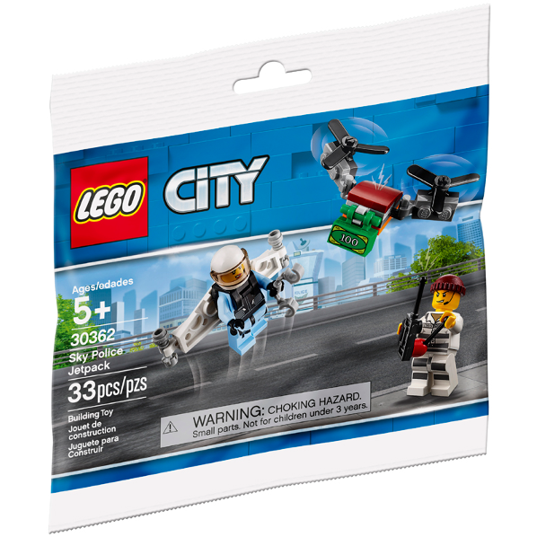 Lego City: Sky Police Jetpack PolyBag 30362