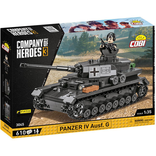 Cobi Company of Heroes 3: 3045 Panzer IV Ausf.G 610 PCS