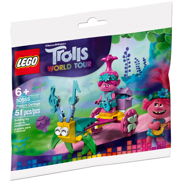 Lego Trolls: Poppy's Carriage 30555