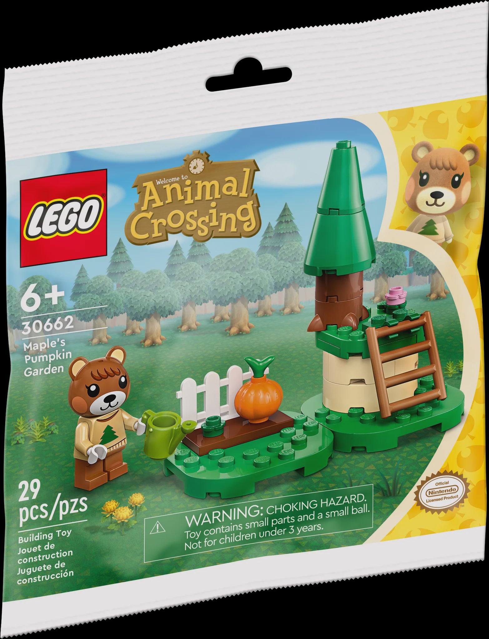 Lego Animal Crossing: Maple's Pumpkin Garden 30662