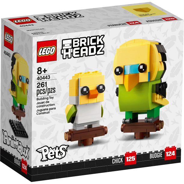 Lego Brickheadz: Chick and Budgie 40443