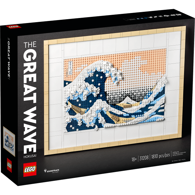 Lego Ideas: The Great Wave off Kanagawa (Katsushika Hokusai) 31208