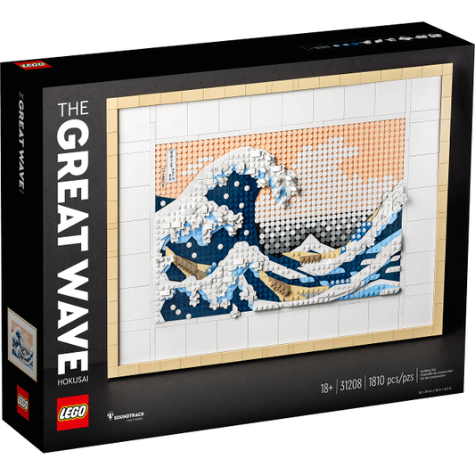 Lego Ideas: The Great Wave off Kanagawa (Katsushika Hokusai) 31208