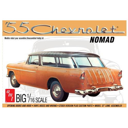 1955 Chevrolet Nomad 1/16 Model Car Kit #1005 by AMT