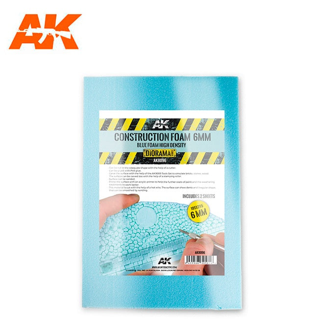 AK Interactive Construction Foam - 6mm (195x295) #AK-8096
