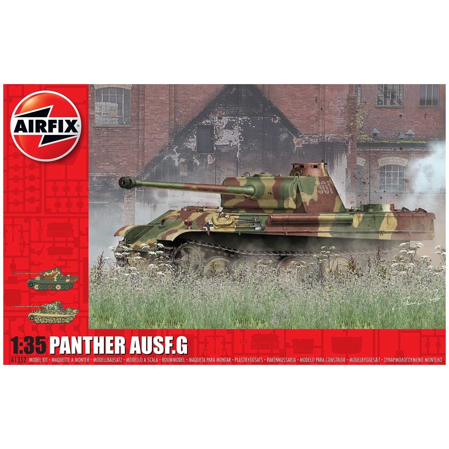 Panther Asf. G 1/35 #01352 by Airfix