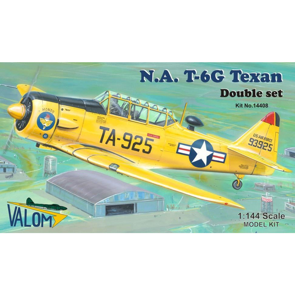 T-6G Texan Double Kit Yellow Series 1/144 by Valom