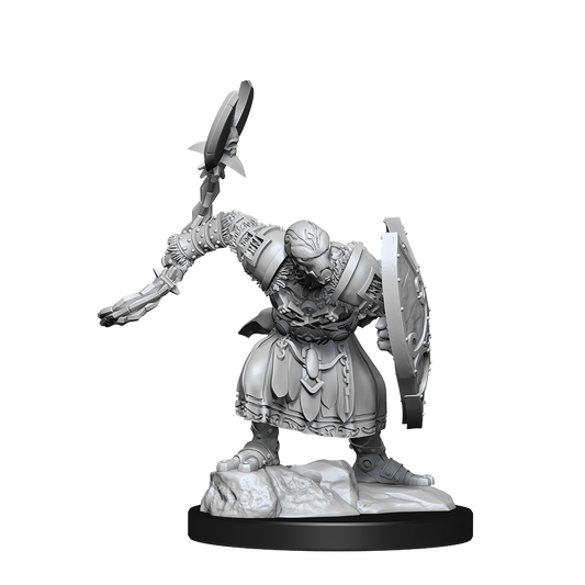 D&D Unpainted Mini - Warforged Barbarian 90235
