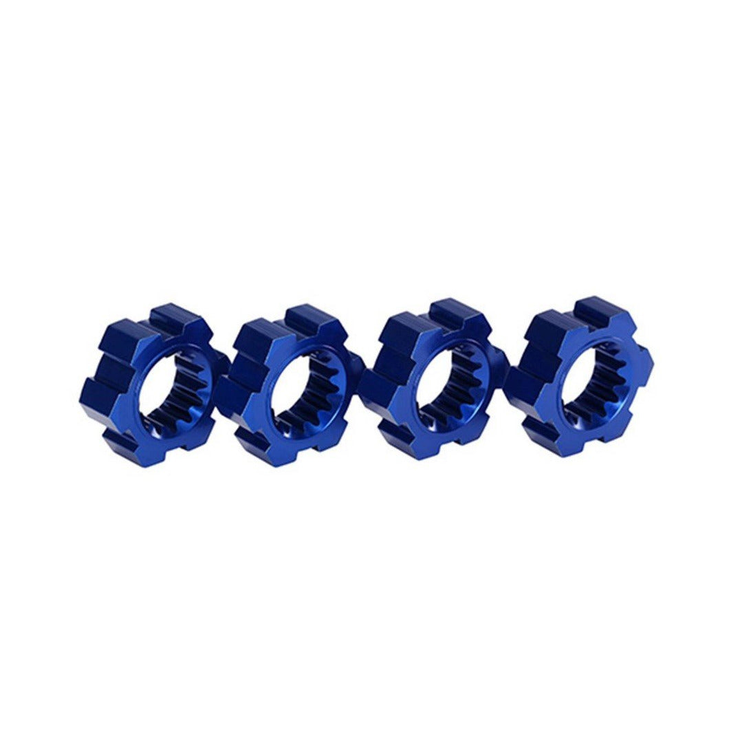 Traxxas X-Maxx Aluminum Wheel Hex Hub (Blue) (4) TRA7756X