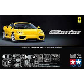 Ferrari 360 Modena 1/24 Model Car Kit #24299 by Tamiya