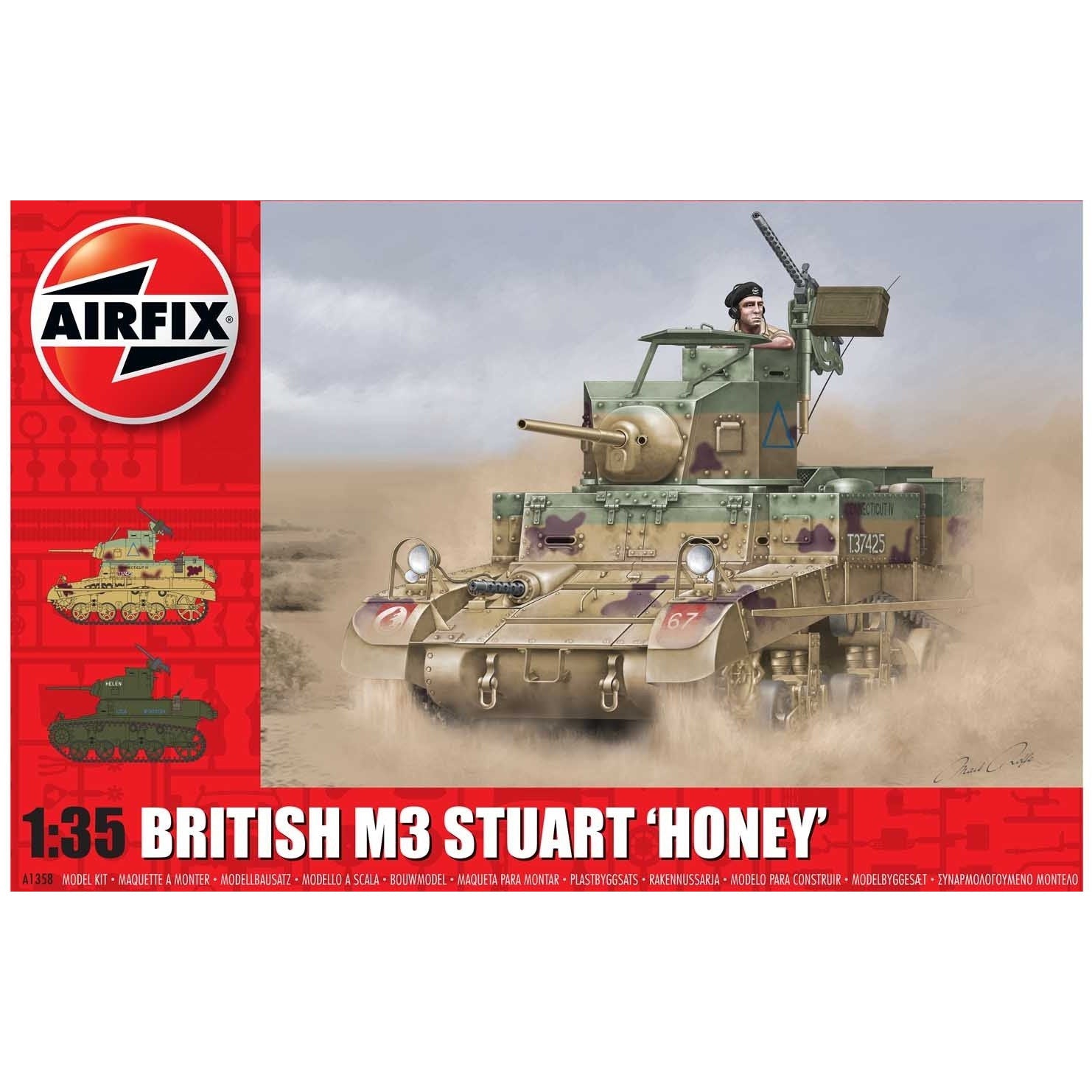 British M3 Stuart Honey 1/35 by Airfix
