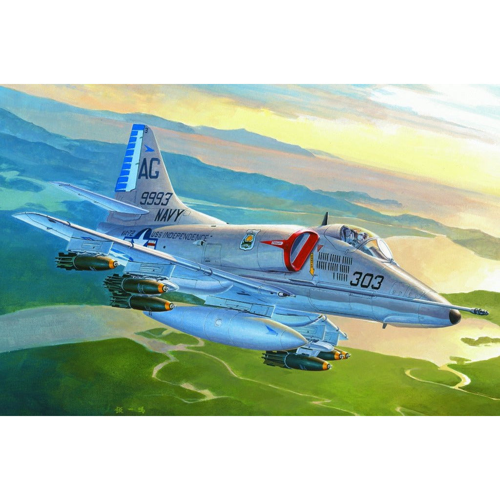 A-4E Sky Hawk 1/72 #87254 by Hobby Boss