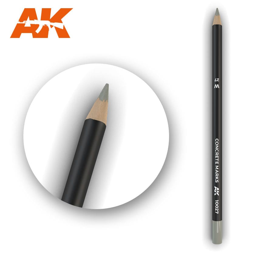 AK Weathering Pencil - Concrete Marks