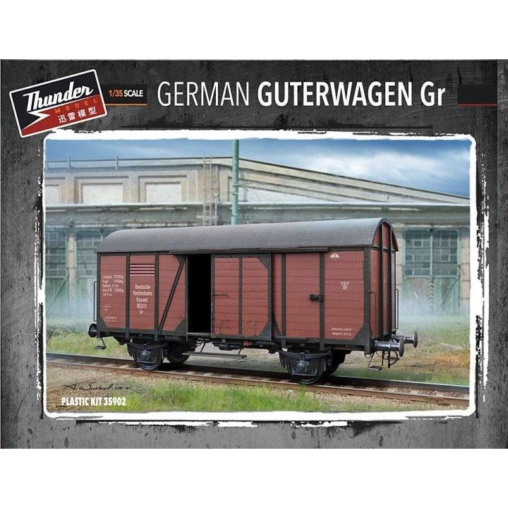 German Gedeckter Guterwagen Gr 15t 1/35 by Thunder Model