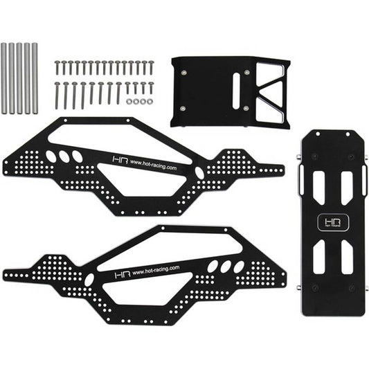 Aluminum Rock Racer Conversion Chassis- SCX24 SXTF14RR01