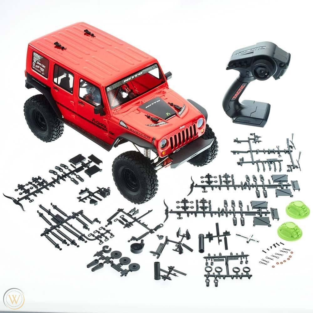 Axial 1/10 4WD Rock Crawler RTR Brushed SCX10 II 2017 Jeep Wrangler Unlimited - AXID9060