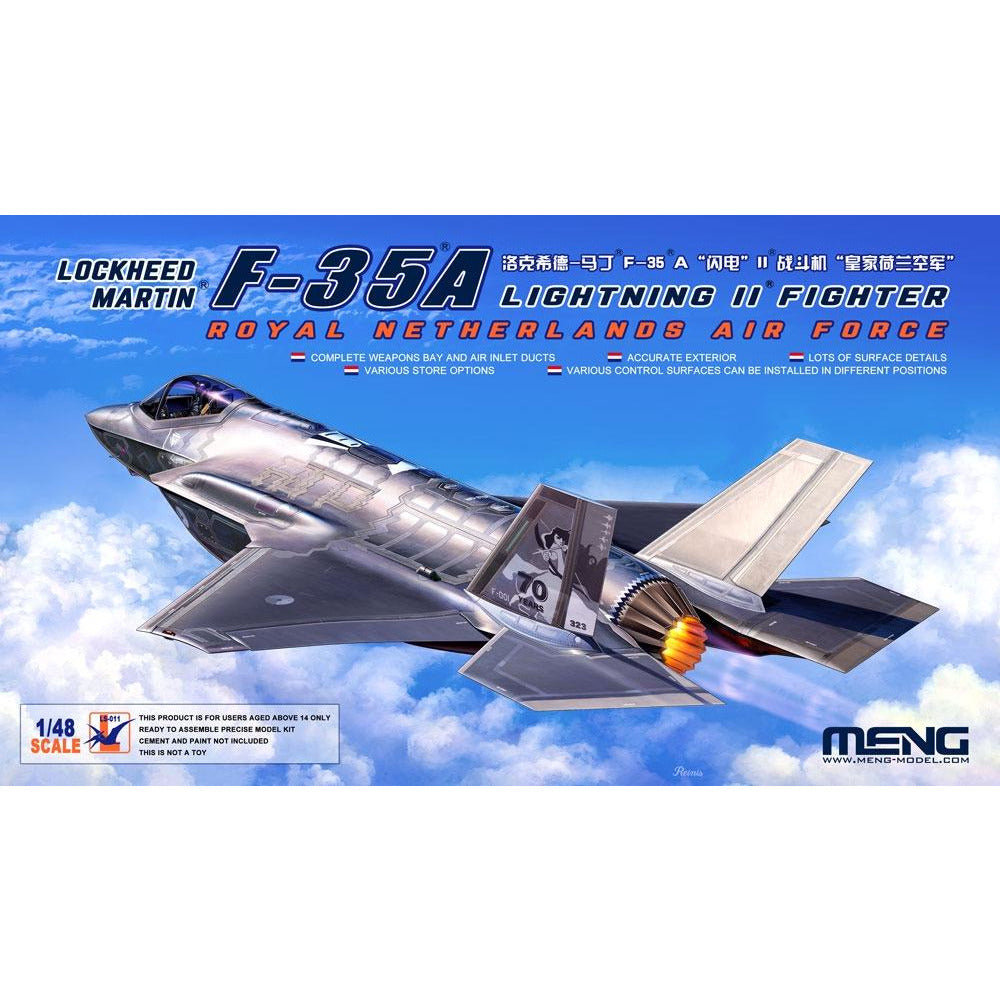 LS-011 F-35A Lightning II Netherlands Airforce 1/48 by Meng