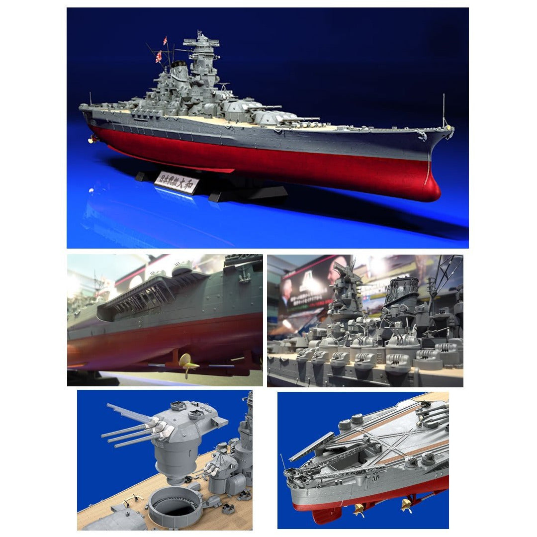 Japanese Battleship Yamato 1/350 Model Ship Kit #78025 by Tamiya