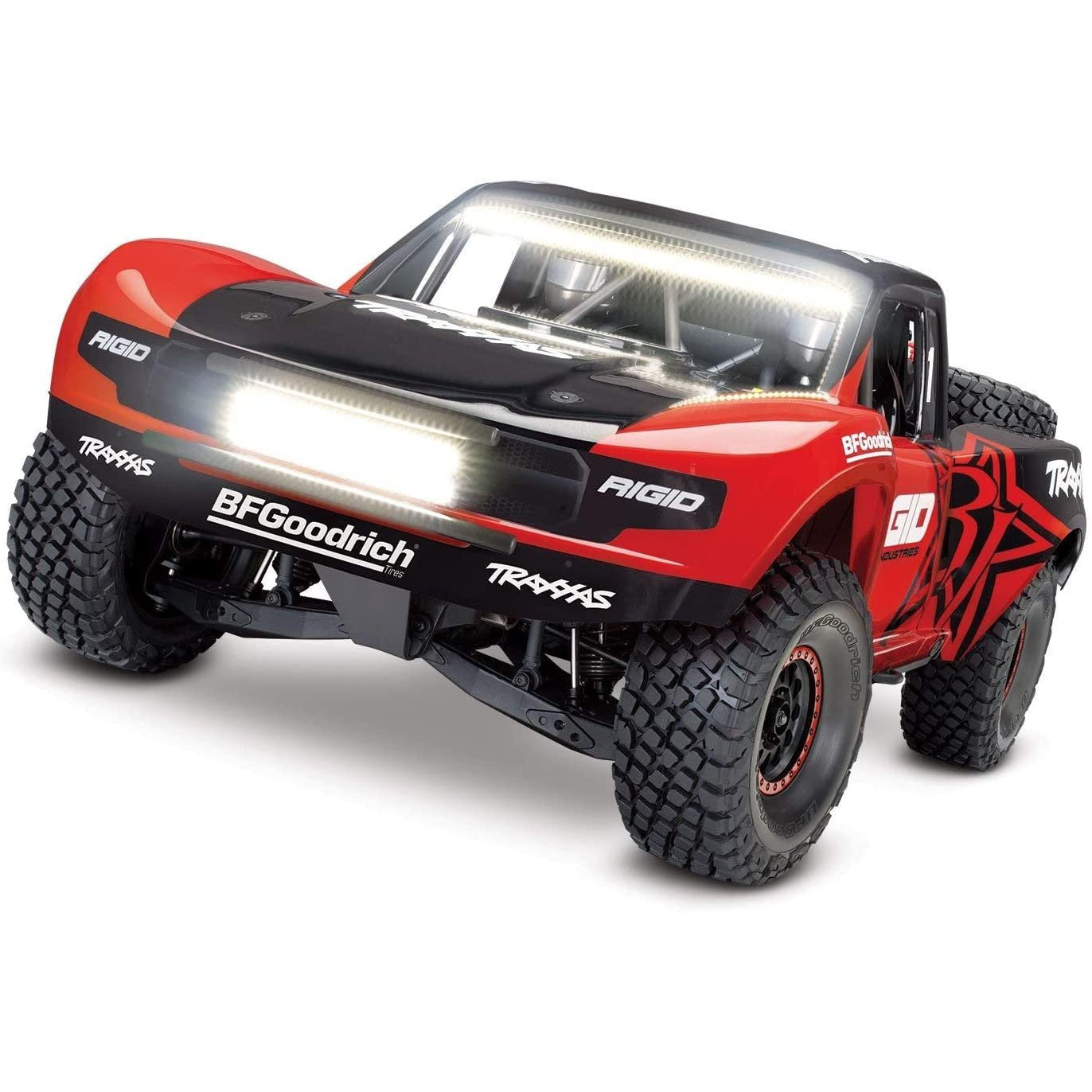 Traxxas 1/7 4WD Desert Racing Truck RTR Unlimited Desert Racer w/ Lights - Rigid TRA85086-4RGD