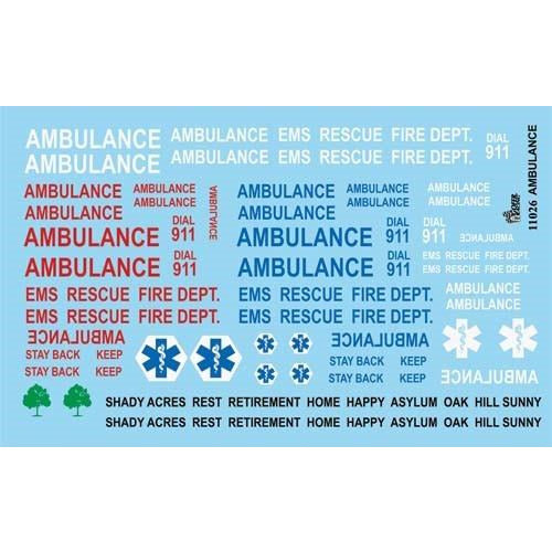 1/24-1/25 Ambulance Graphics