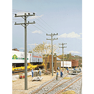 Walthers Electric Utility Pole Set [HO]