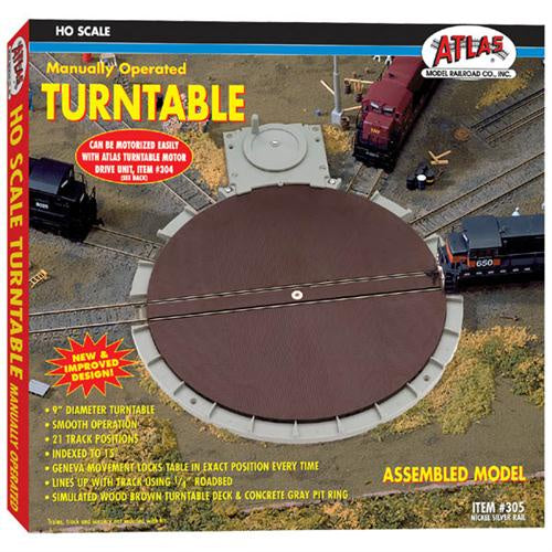Atlas HO Turntable - Manual