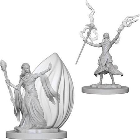 D&D Unpainted Mini - Elf Female Wizard 72623