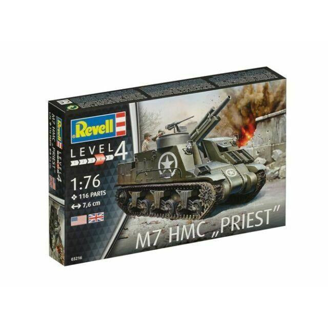 M7 HMC Priest 1/76 #03216 by Revell