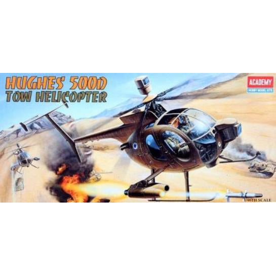 Hughes 500D Tow Helicopter 1/48 by Acadmey