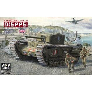 Churchill MK III Dieppe Raid British Infantry tank 1/35 by AFV Club