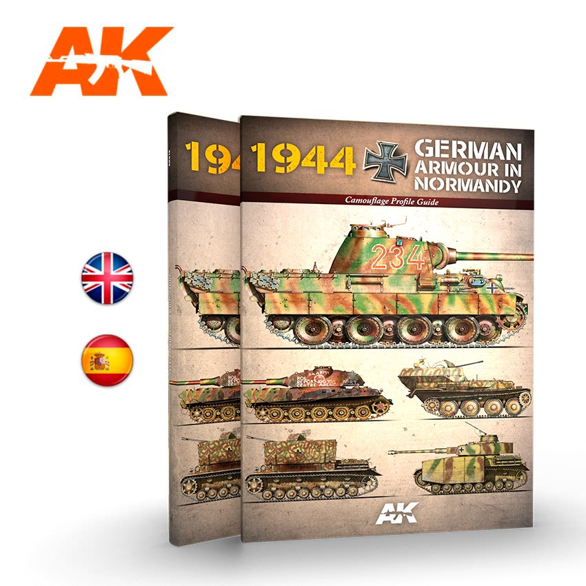 AK 916 1944 German Armour In Normandy Camouflage Profile Guide