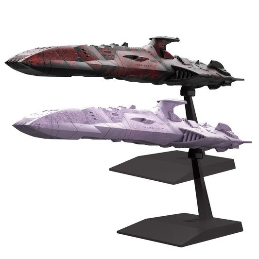 Zoellugut-Class and 1st Class Astro Combat Vessel Set #16 Star Blazers Mecha Collection #5058916 Space Battleship Yamato 2202 by Bandai