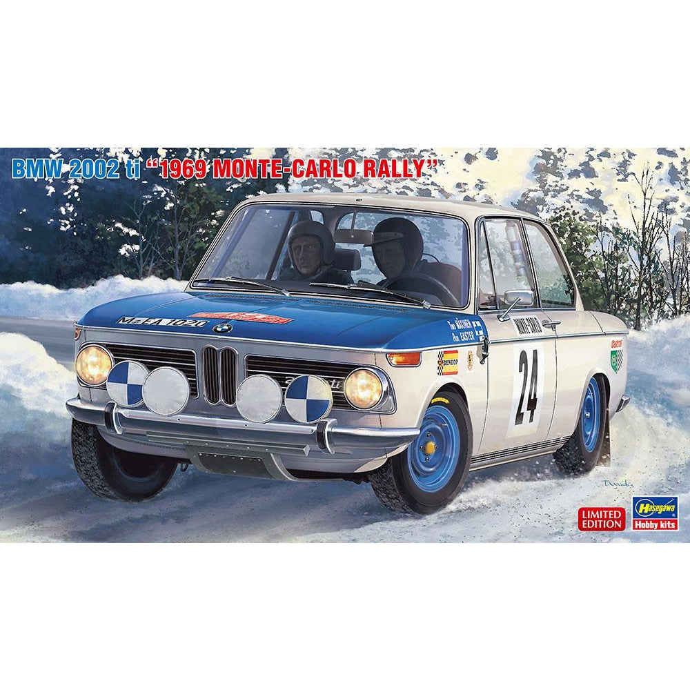 BMW 2002 TI 1969 Monte 1/24 #20332 by Hasegawa
