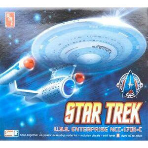 USS Enterprise (Set of 3 Models) 1/2500 Star Trek The Original Series Model Kit #661