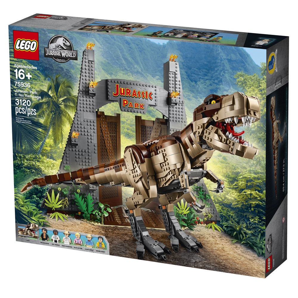 Lego Jurassic World: Jurassic Park: T Rex Rampage 75936