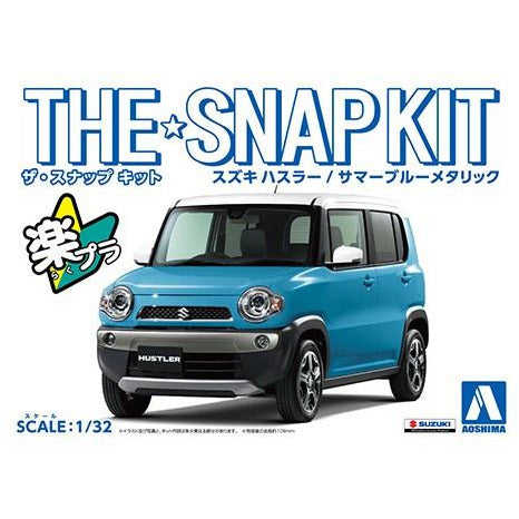 The Snap Kit Suzuki Hustler (Summer Blue Metallic) 1/32 #58336 by Aoshima