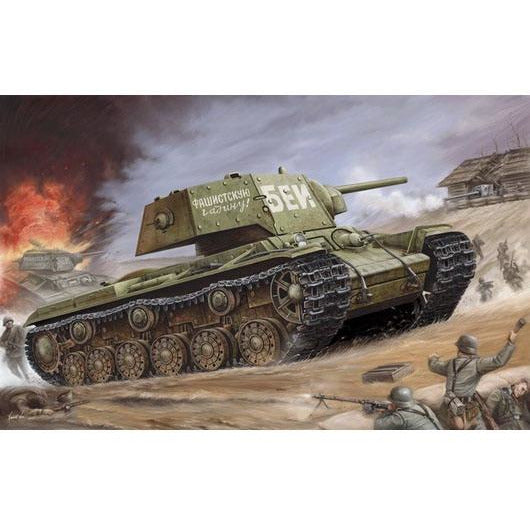 Russian KV-1's Ehkranami 1/35 #00357 by Trumpeter